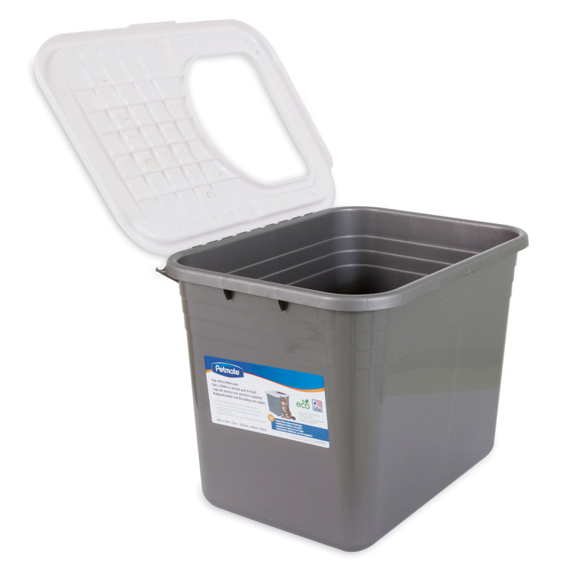 Petmate Top Entry Litter Pan & Reviews Wayfair